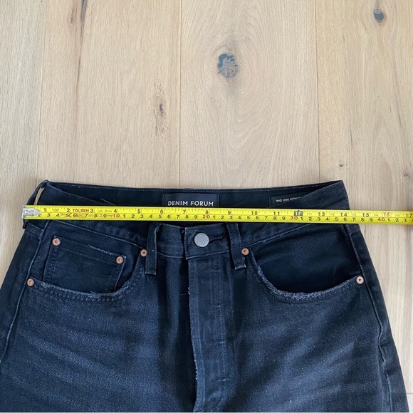 Aritzia | Denim Forum “Joni” High Rise Loose Black Ripped Jeans 🖤 - Picture 9 of 15